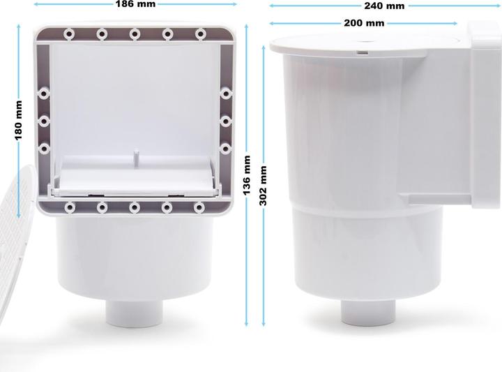 Produktbild Wiltec Skimmer Set