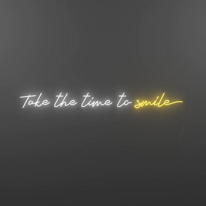Image du produit YellowPop Smiley Take the time to smile (Prenez le temps de sourire)