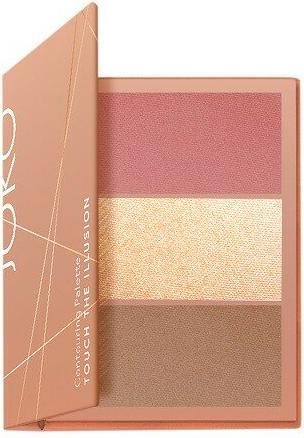 Jokon Joko Touch The Illusion Face Contouring Palette 3In1 03 Peach 3X3.5G (03 peach)