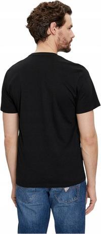 Guess Ss Bsc Iridescent Palms Tee M4gi47k9rm1 Jblk L M (M)