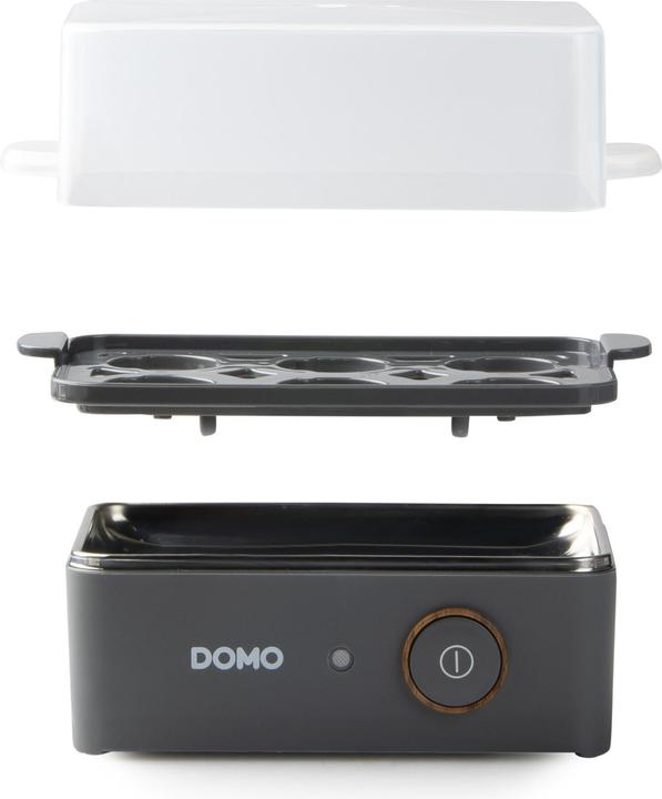 Actual product image Domo DO 9283 EK Eierkocher bis 6 Eier matt grau (EU plug)