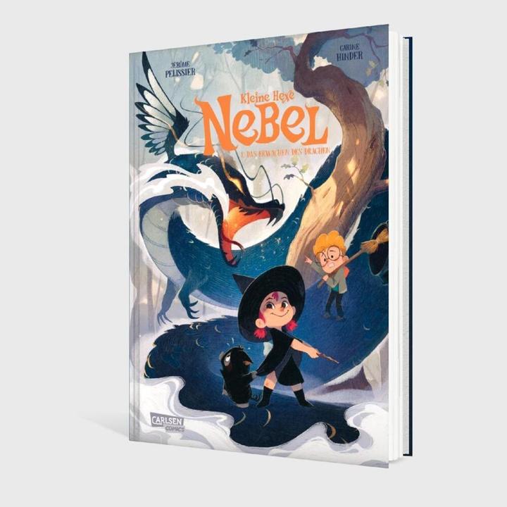Produktbild Kleine Hexe Nebel 1: Das Erwachen des Drachen (Deutsch, Jérôme Pélissier, Carine Hinder, 2024)