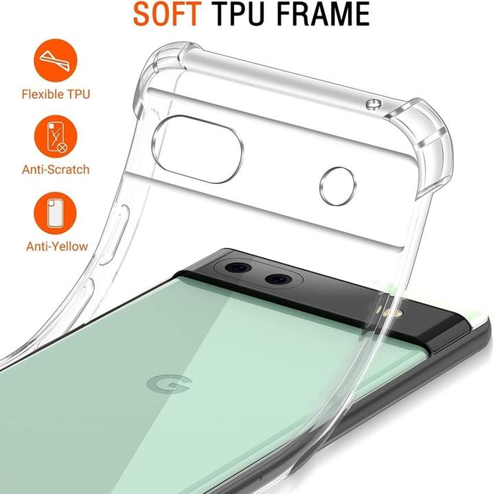 Produktbild Screenguard Crystal Clear Case Bumper (Google Pixel 6a)