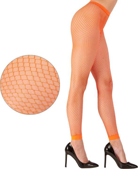Produktbild Widmann 80er Jahre - Netzleggings Neon orange
