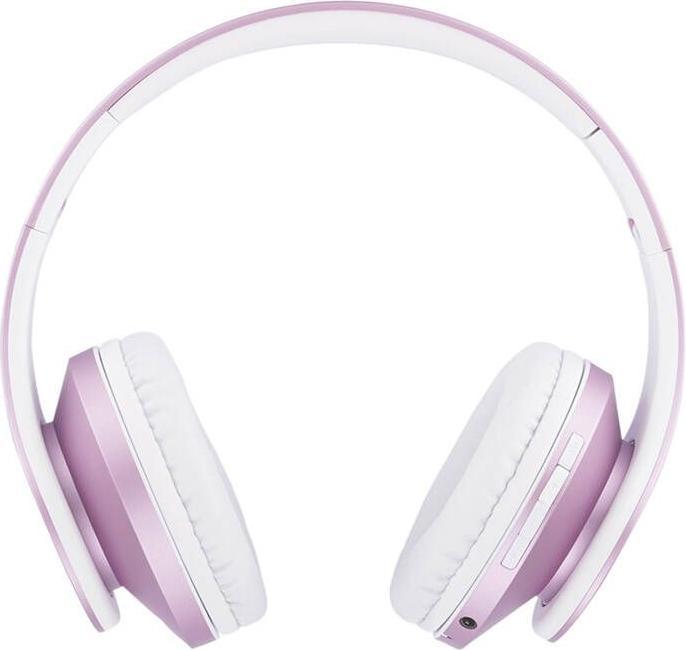 Actual product image PowerLocus Wireless headphones for kids P2 (pink-white)