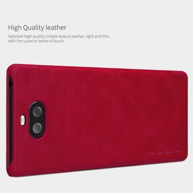 Actual product image Nillkin Qin Series (Sony Xperia 10 Plus)