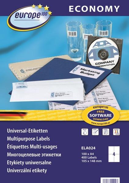 Productafbeelding Avery Dennison ELA024 Printeretiket Zelfklevend printeretiket