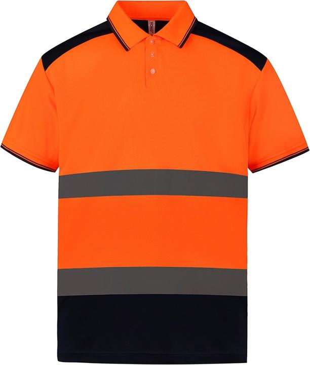 Produktbild Yoko Erwachsene 2Ton Kurzarm Polo Shirt (6XL)