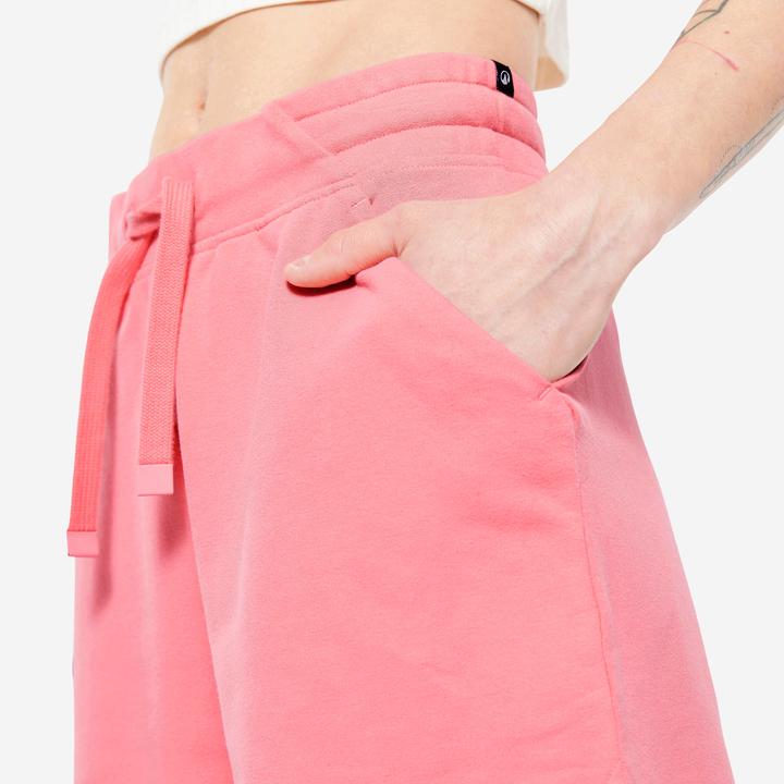 Produktbild Domyos Shorts Damen Baumwolle mit Tasche - 520 rosa (XL)