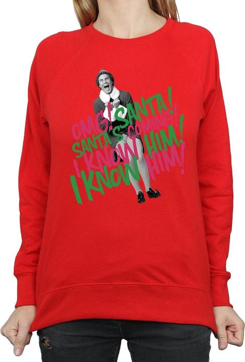 Image du produit Elf - Sweat SANTA'S COMING - Femme (M)