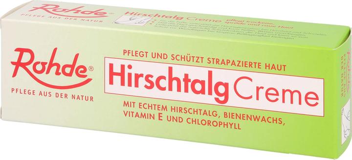 Rohde Hirschtalgcreme (Fusscrème & Fussgel, 100 ml)