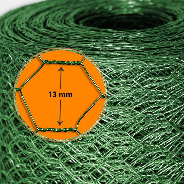Actual product image Casa Pura Wire fence green 13 mm (10 m)