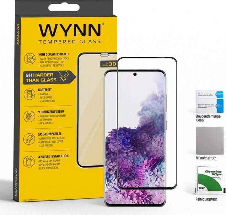 Image du produit Wynn Electronics 3D Curved Schutzglas Samsung Galaxy S20 Case friendly (1 pièce(s), Samsung Galaxy S20 5G)