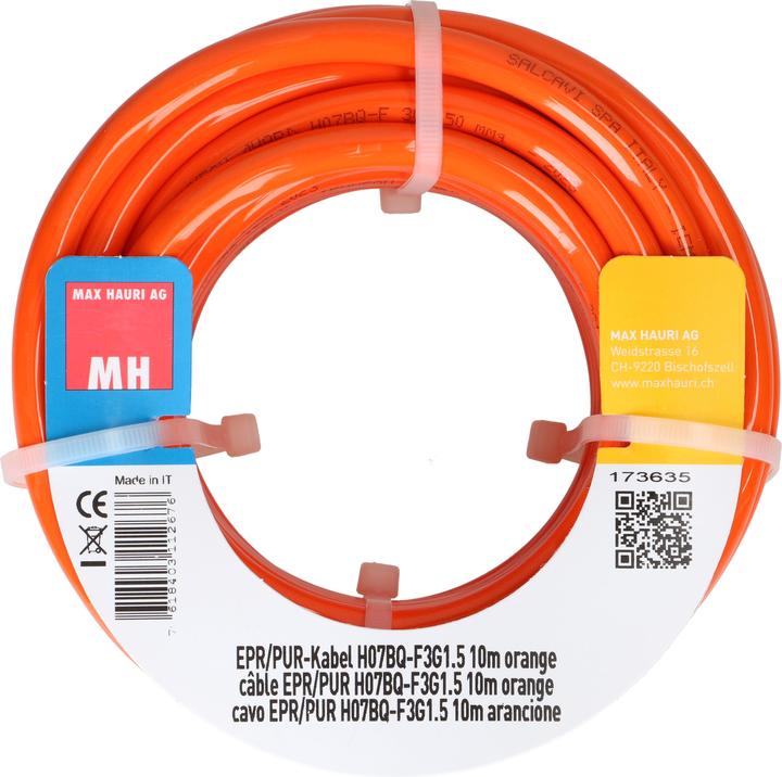 Immagine prodotto Max Hauri Cavo EPR/PUR H07BQ-F (10 m)