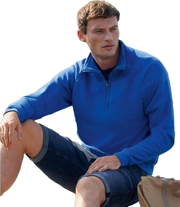 Image du produit Fruit of the Loom Sweat-shirt avec fermeture éclair jusqu'à la poitrine (S)
