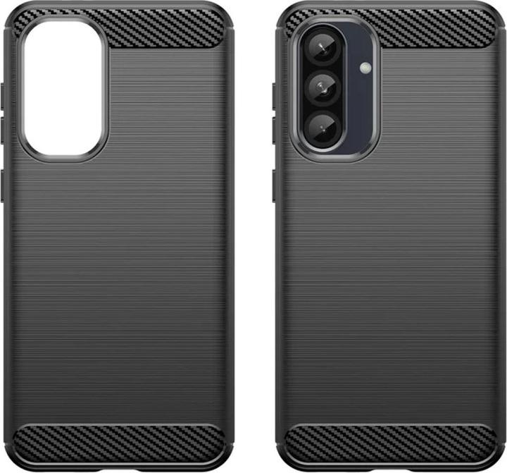 Actual product image Screenguard Carbon Brushed Soft TPU Hülle (Samsung Galaxy A36)