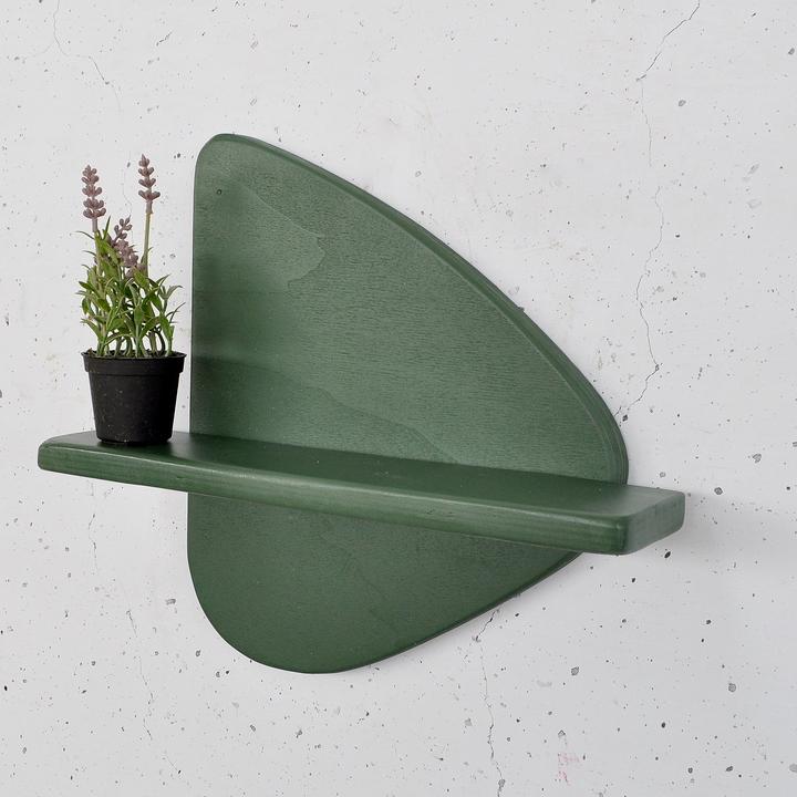 Actual product image Hanah Home Magna Decorative Wooden Wall Shelf