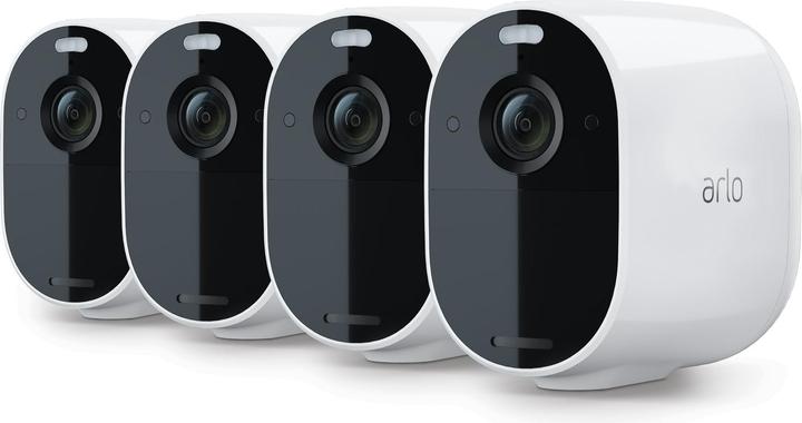 Arlo Essential Spotlight Kamera, 4er Set weiss (1920 x 1080 Pixels)