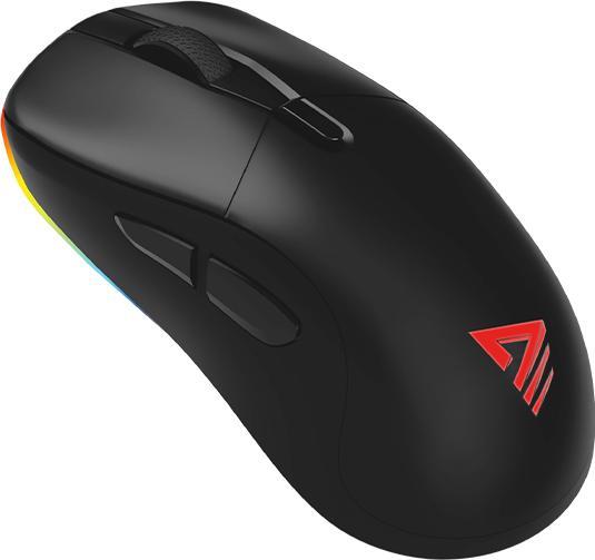Actual product image Savio RIFT BLACK Gaming Mouse RGB Dual Mode (Cable, Wireless)