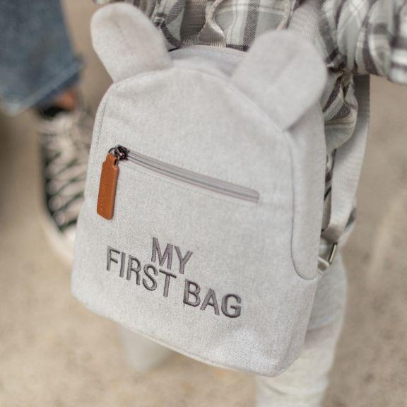 Produktbild Childhome Kinderrucksack "My First Bag" canvas grau