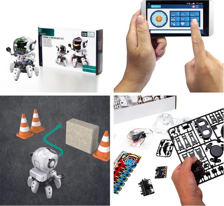 Image du produit Velleman Tobbie the Robot II Micro:Bit