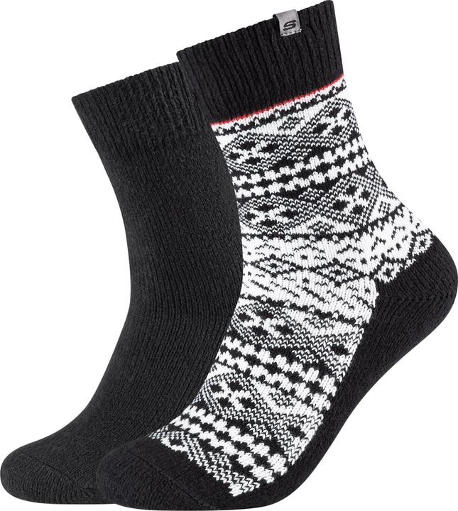Skechers Men Casual Fashion Jacquard Socks 2p