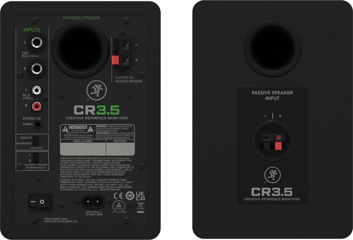 Actual product image Mackie CR3.5 (Active, Pair)