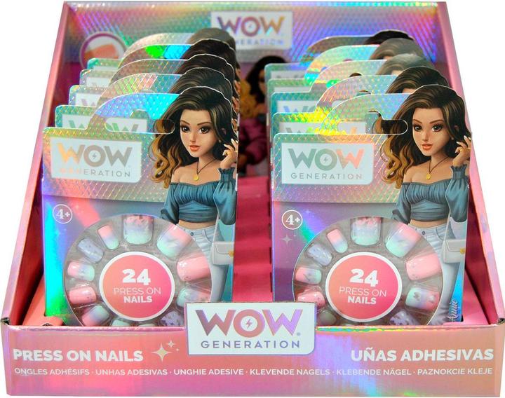 Actual product image Kids Licensing Wow Generation Nail Stickers (Nail glue, Multicolor)