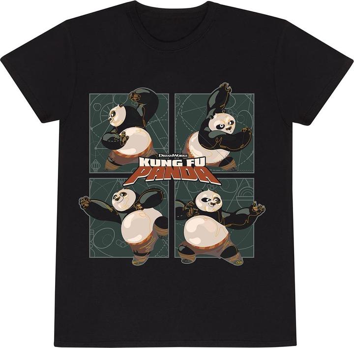 Image du produit Kung Fu Panda - T-shirt FIGHTING STANCE - Adulte (S)