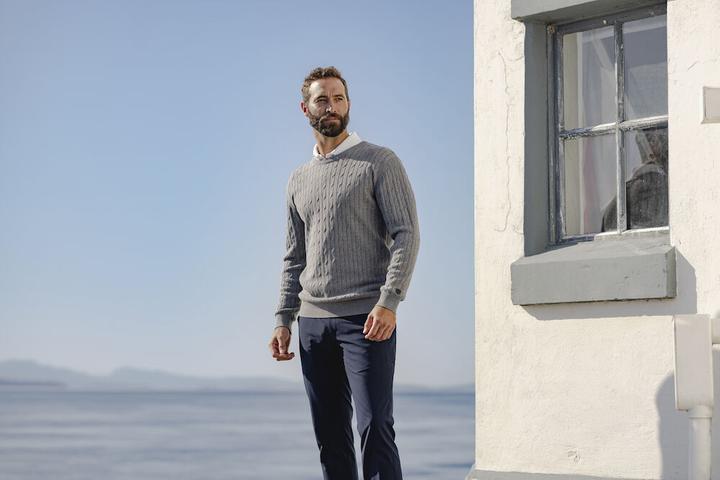 Produktbild Cutter & Buck Blakely Knitted Sweater Men (XL)