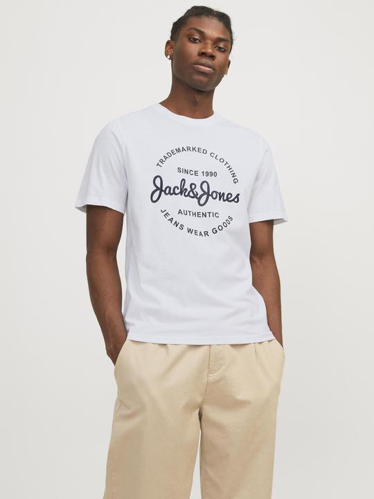 Immagine prodotto Jack & Jones Confezione da 5 pezzi di maglietta stampata a girocollo (S)