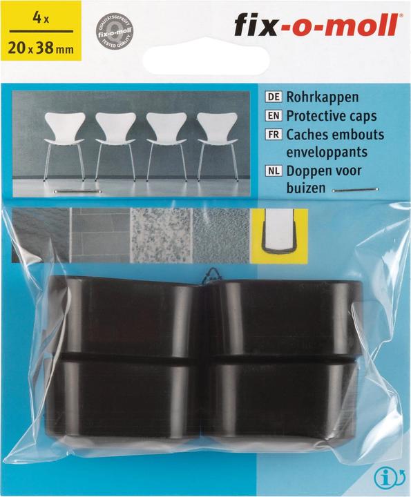 Fix-o-moll Rohrkappe (Rohrkappen, 4 Stück)