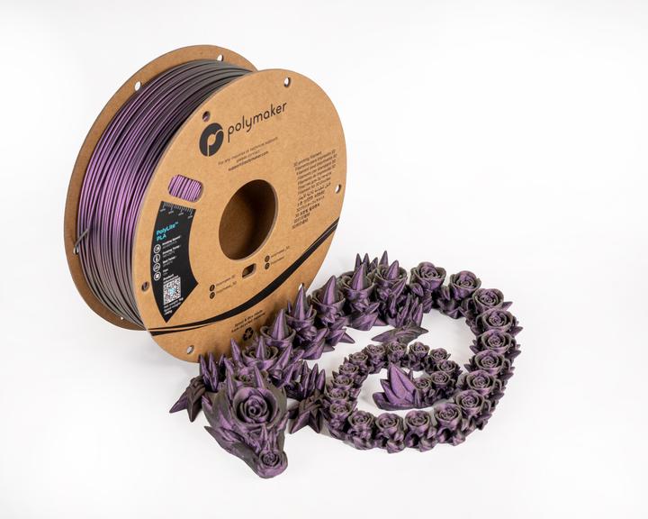 Immagine prodotto Polymaker PolyLite PLA Starlight (PLA, 1.75 mm, 1000 g, Multicolore)