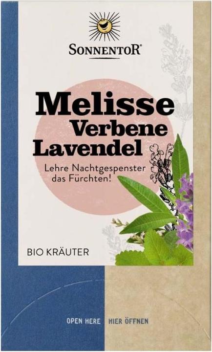 Image du produit Sonnentor Mélisse Verveine Lavande - Tbt (23.40 g)