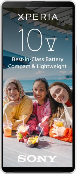 Image du produit Sony Xperia 10 V (128 Go, Blanc, 6.10", SIM + eSIM, 48 Mpx, 5G)