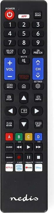 Actual product image Nedis Replacement remote control | Suitable for: Samsung | Pre-programmed | 1 device | Amazon Prime / (Device-specific remote control, Infrared)