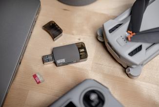 Produktbild Newell memory card reader Hub OTG 3in1 (USB-C, USB)