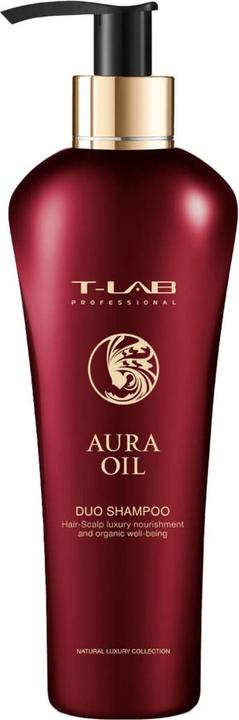 T-Lab Professional Aura Oil Duo Shampoo 300 ml Unisex Professionell (300 ml, Flüssiges Shampoo)