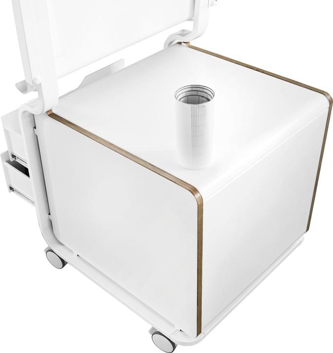 Image du produit Magnetoplan MAGNETOP. Tool-Hub Evolution Plus 12270600 blanc, avec roulettes