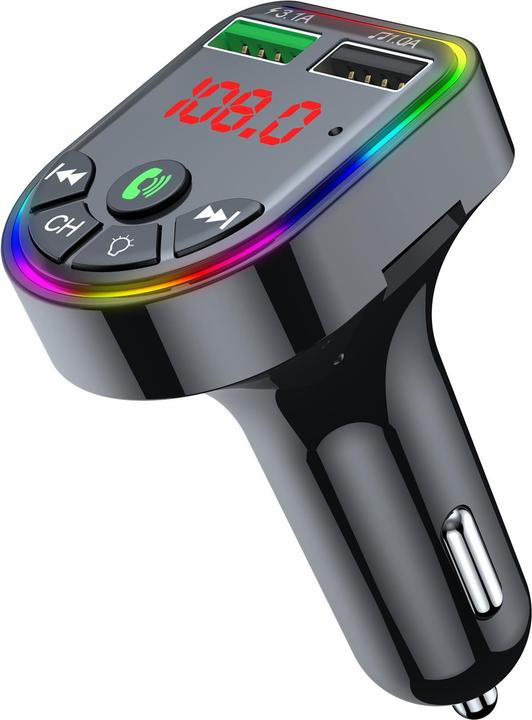 Actual product image Gembird Mobile Charger Car USB 3in1/Fm Transmitter Btt-05