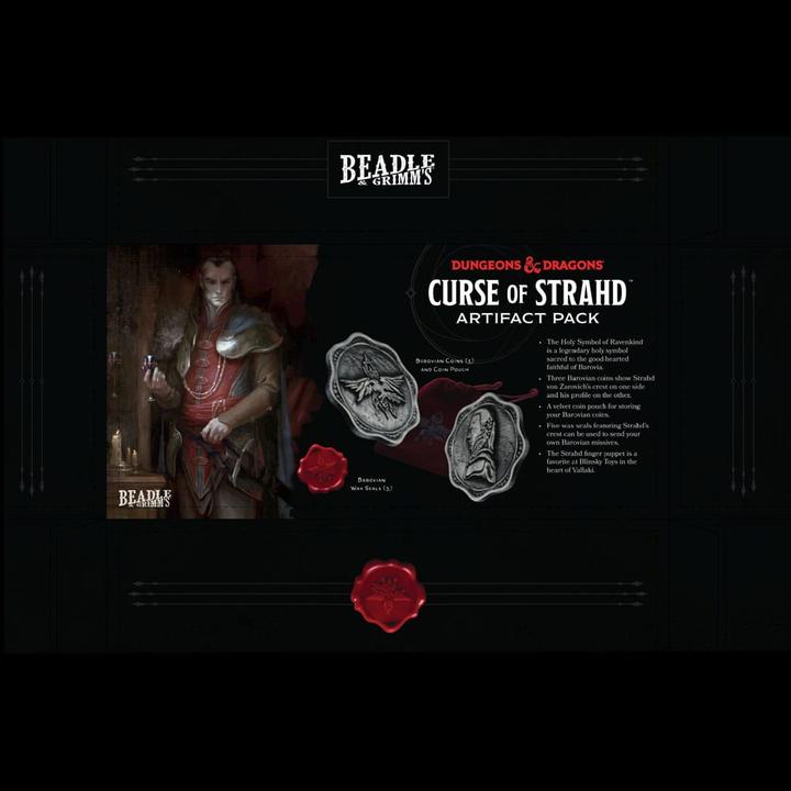 Image du produit Beadle & Grimm´s Dungeons & Dragons : Course of Strahd Boîte cadeau Set d'artefacts
