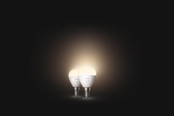 Immagine prodotto Philips Hue Tonalità Bianco Lucentezza (E14, 5.70 W, 470 lm, 2 x, G)