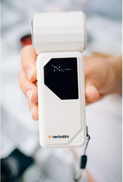 Produktbild Verbatim Handventilator Cool'n'Go AirJet weiss/silber