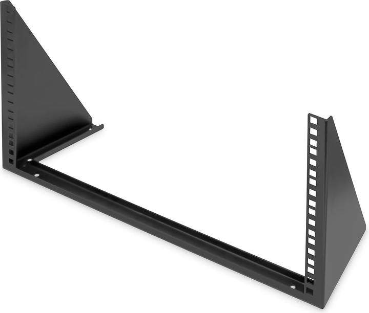 Actual product image Digitus 6U wall mounting frame, vertical 283 x 504 x 151 mm, black (10.87 RU, 19 inch rack)