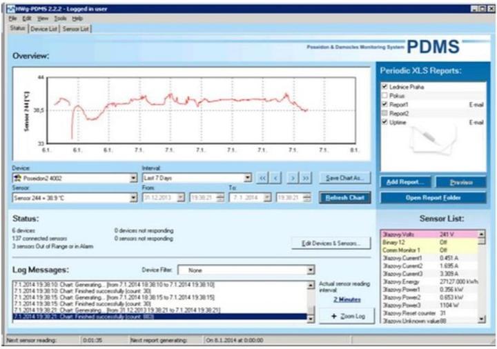 Produktbild HW Group Software PDMS 200 SW-Lizenz bis 200 Sensoren