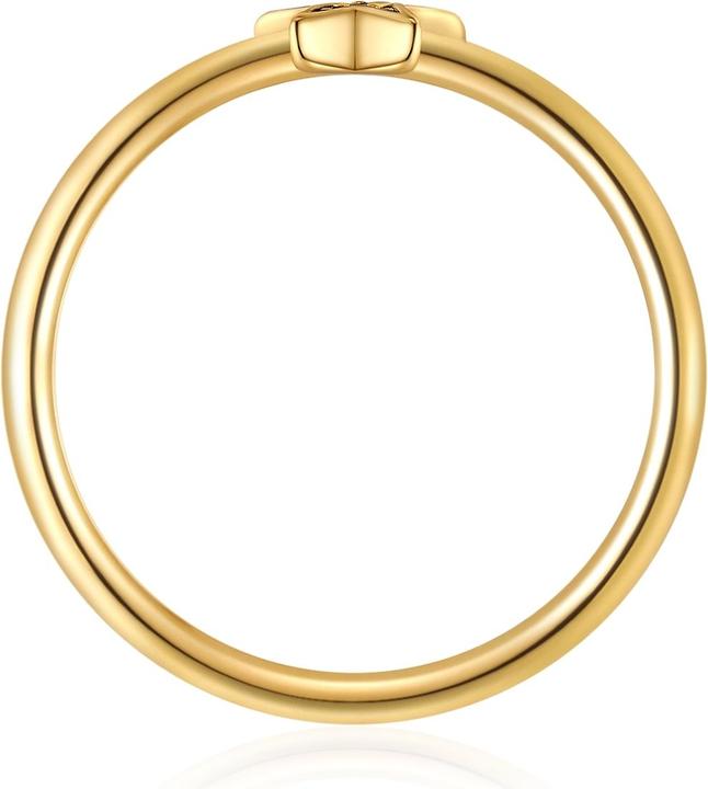 Produktbild Glanzstücke München Damen Ring Stern Sterling Silber - 34582 (60, 925 Silber)