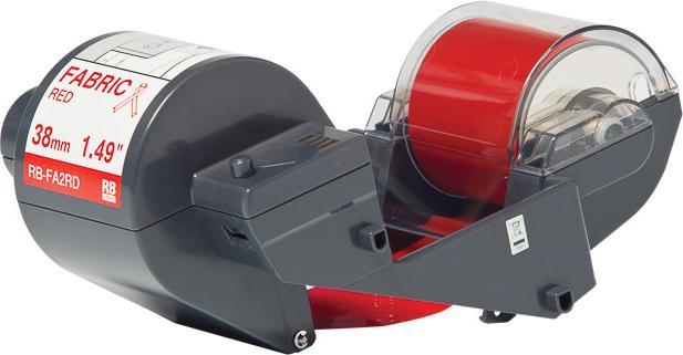 Immagine prodotto Inkadoo Brother RB-FA2RD DirectLabel Ribbon Red 38 mm x 310 m Red Brother Tape Creator 50 mm (11 cm, Rosso)