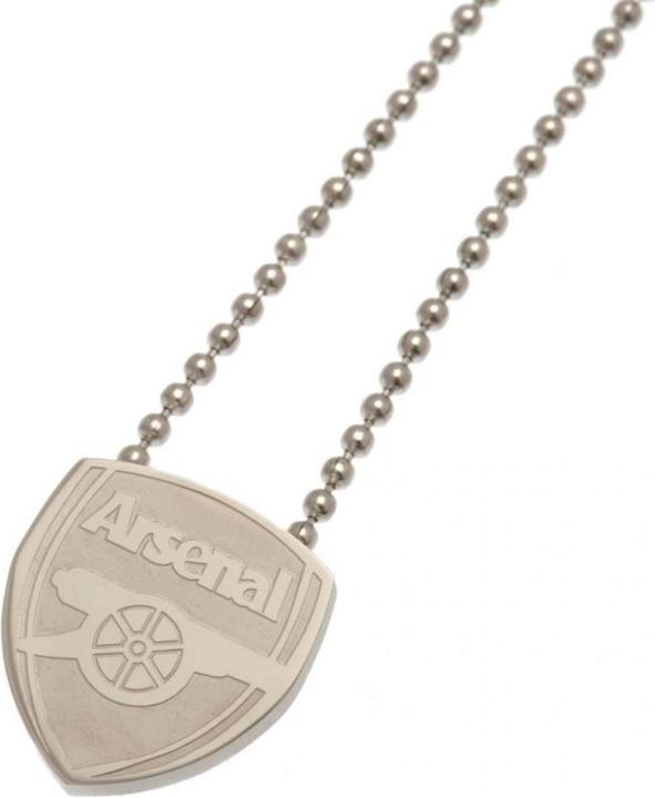 Arsenal FC Halskette Mit Anhänger Edelstahl (100% Edelstahl)