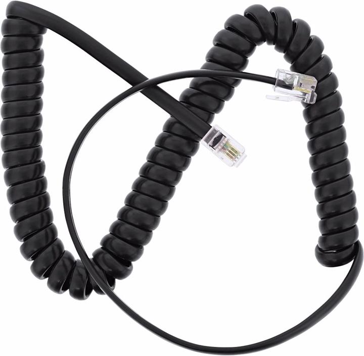Produktbild InLine Hörer Spiralkabel