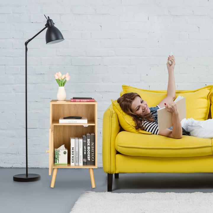 Actual product image Relaxdays Nachttisch (40 x 39 x 72 cm)